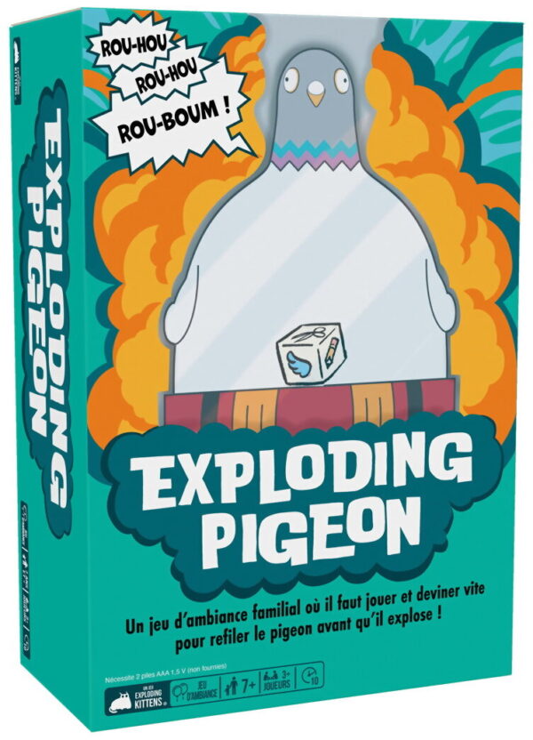 Exploding pigeon